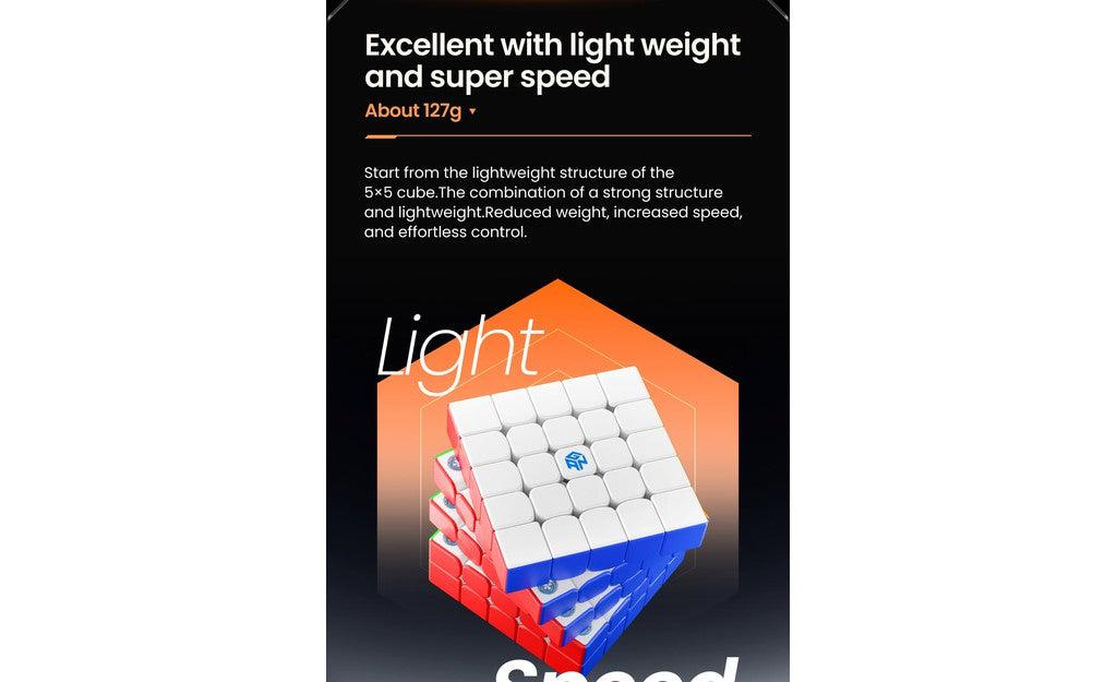 GAN 562 5x5 (Magnetic, Core Magnets, UV Coated) | SpeedCubeShop