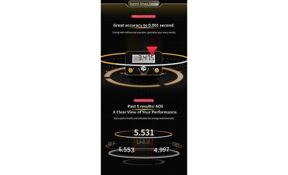 GAN Bluetooth Smart Timer | Cube Timers & Mats