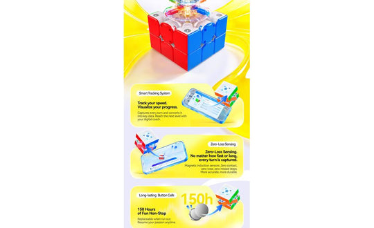 GAN i Carry 4 3x3 (Magnetic) - Bluetooth Smart Cube