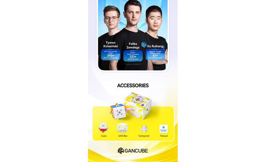 GAN i Carry 4 3x3 (Magnetic) - Bluetooth Smart Cube