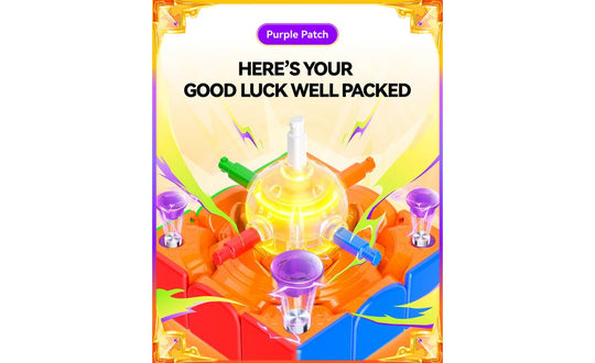 GAN i Carry 4 3x3 (Magnetic) - New Year Edition, Bluetooth Smart Cube