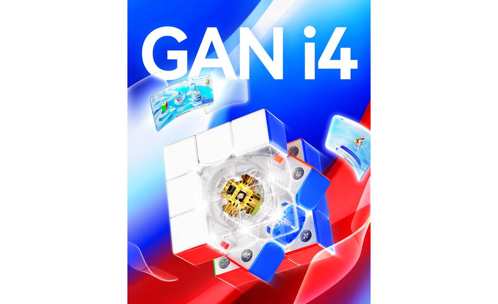 GAN i4 3x3 Leap (Magnetic, Ball-Core) - Bluetooth Smart Cube