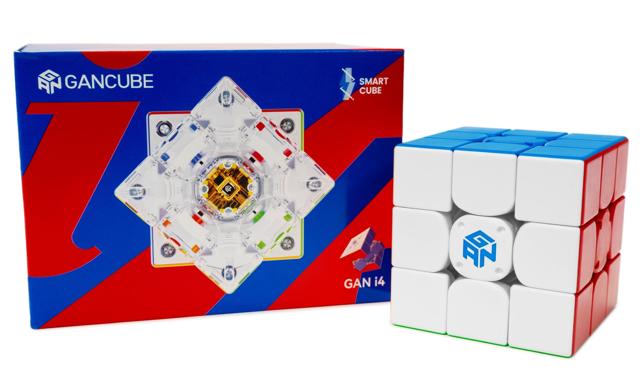 GAN i4 3x3 (Magnetic, MagLev, Ball-Core) - Bluetooth Smart Cube