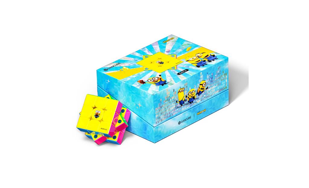 GAN i4 3x3 (Magnetic, MagLev, Ball-Core) - Minions Edition, Bluetooth Smart Cube