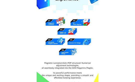 GAN Megaminx V2 (Magnetic, MagLev, Ball-Core) | SpeedCubeShop