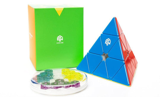 GAN Pyraminx Enhanced (Magnetic, Core Magnets, UV Coated) | SpeedCubeShop