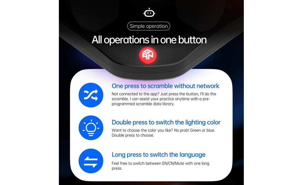 GAN Robot - Arthur | SpeedCubeShop