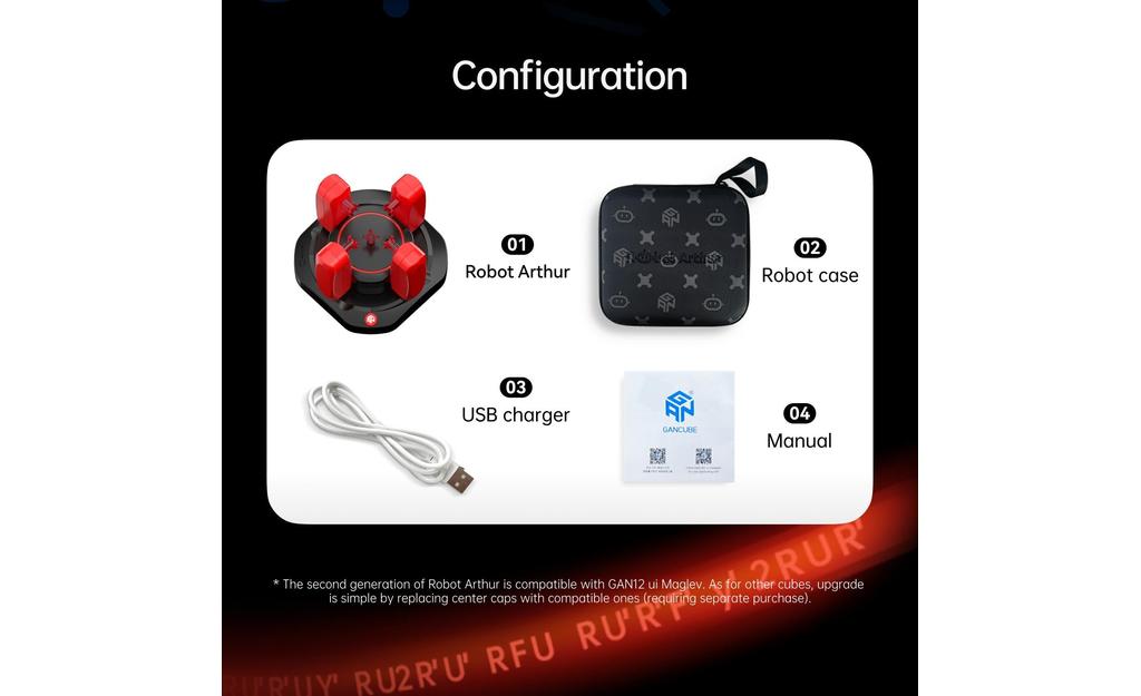 GAN Robot - Arthur | SpeedCubeShop