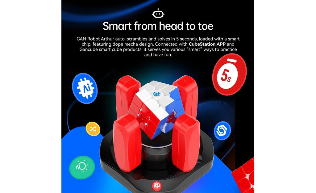 GAN Robot - Arthur | SpeedCubeShop