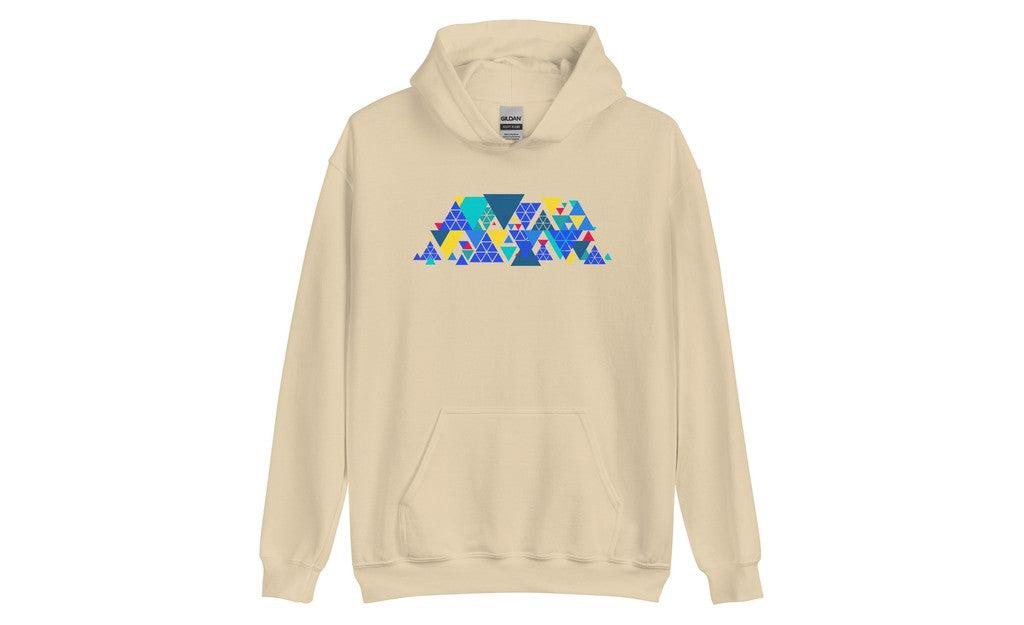 Geometric Pyraminx - Rubik's Cube Hoodie | SpeedCubeShop