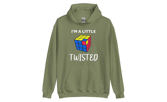 I'm a Little Twisted - Rubik's Cube Hoodie | SpeedCubeShop
