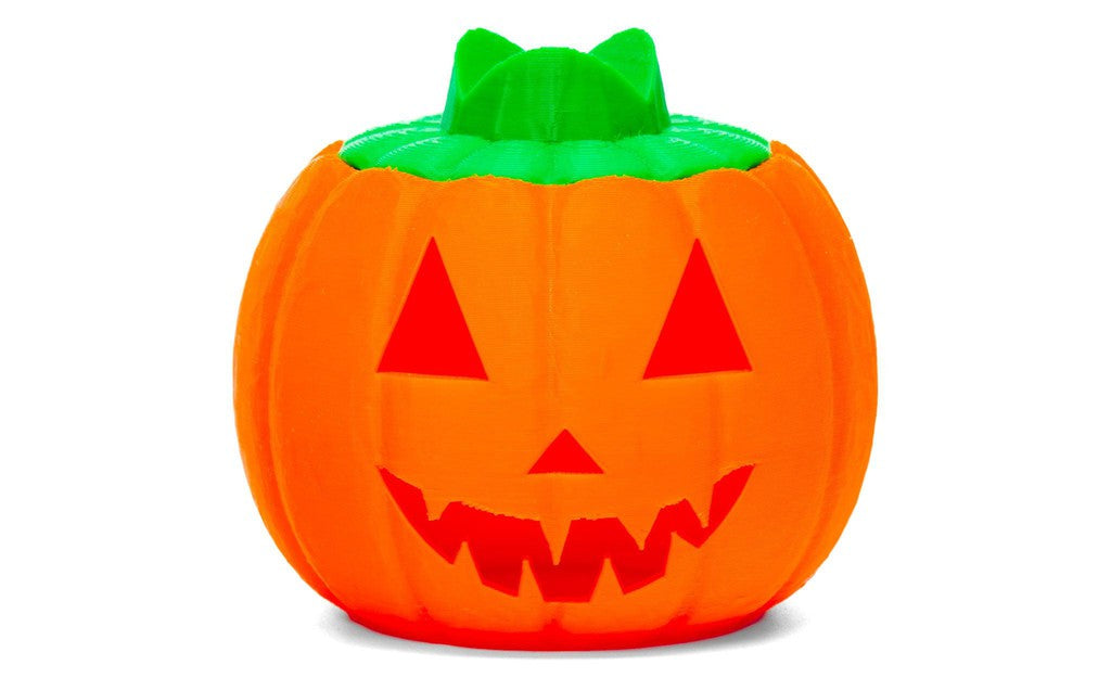 Jack O' Lantern Rubik's Cube Display Stand + Light | SpeedCubeShop