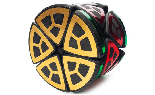 Junior Megaminx Barrel - Gold/Green/Red/Silver