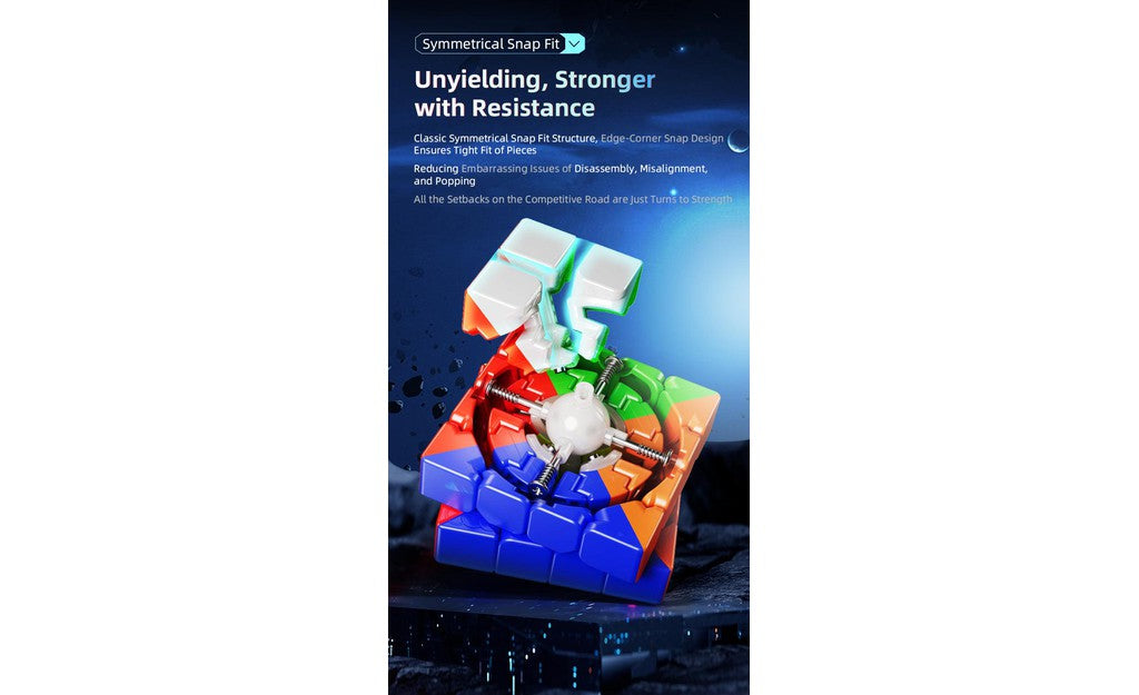 MoYu AoSu 4x4 V7 Triple-Track (Magnetic, Ball-Core, UV Coated) | SpeedCubeShop