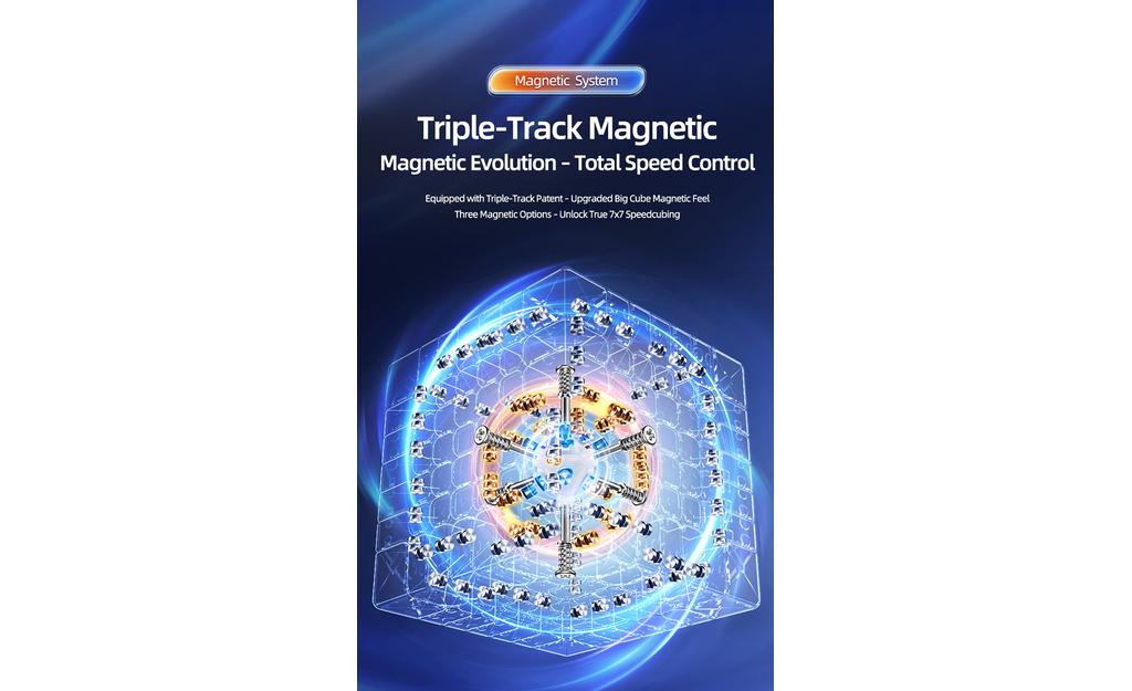 MoYu AoFu 7x7 V5 Triple-Track (Magnetic, Ball-Core) | SpeedCubeShop
