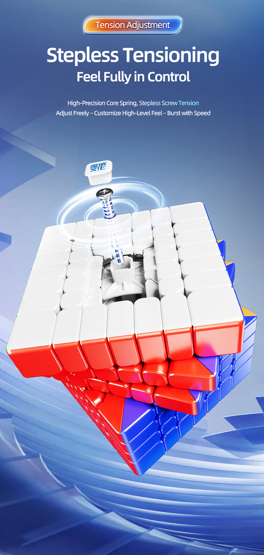 MoYu AoFu 7x7 V5 Triple-Track (Magnetic, Ball-Core, UV Coated)