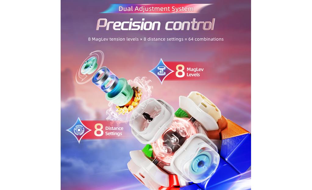 MoYu AoLong V5 3x3 (Magnetic, 20-Magnet Ball-Core, MagLev, UV Coated)