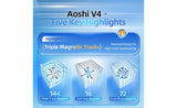 MoYu AoShi 6x6 V4 Triple-Track (Magnetic, Ball-Core, UV Coated)