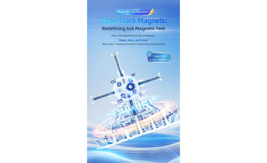 MoYu AoShi 6x6 V4 Triple-Track (Magnetic, Ball-Core, UV Coated)