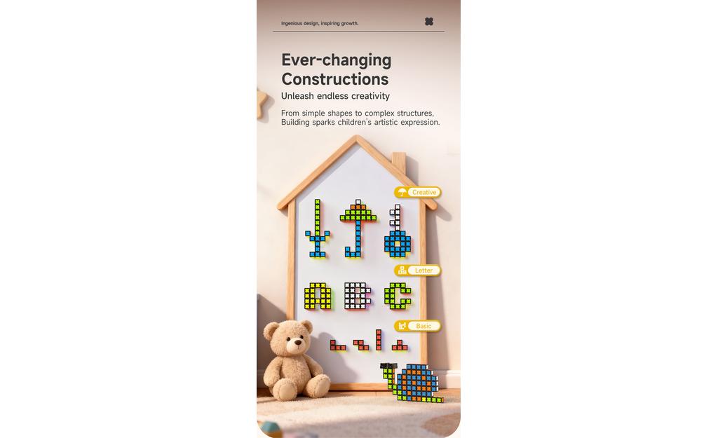 MoYu Building Blocks (Magnetic, Glow in the Dark) - 27 Blocks