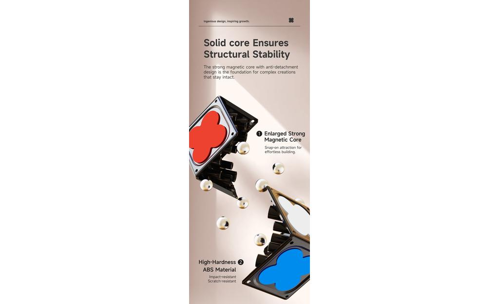 MoYu Building Blocks (Magnetic, Glow in the Dark) - 64 Blocks