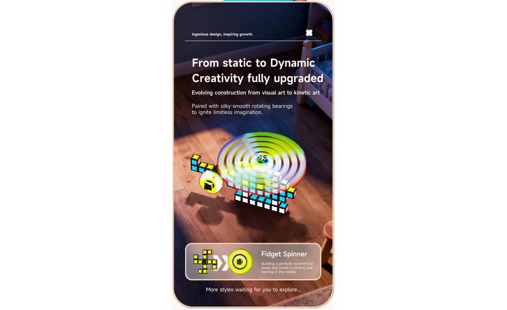 MoYu Building Blocks (Magnetic, Glow in the Dark) - 64 Blocks