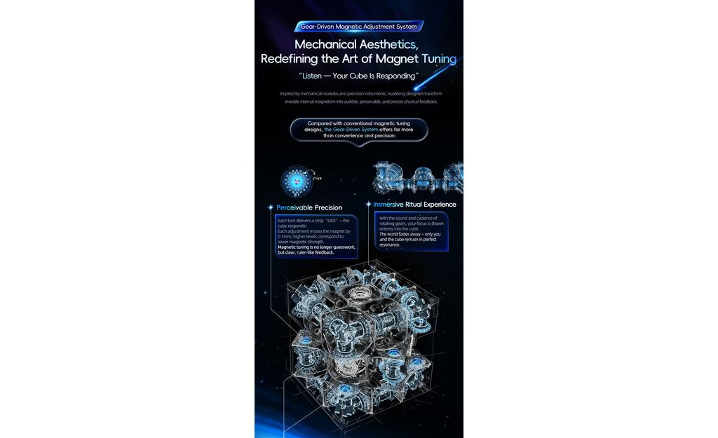 MoYu HuaMeng TG 3x3 V2 (Magnetic, 20-Magnet Ball-Core) | 3x3 Speed