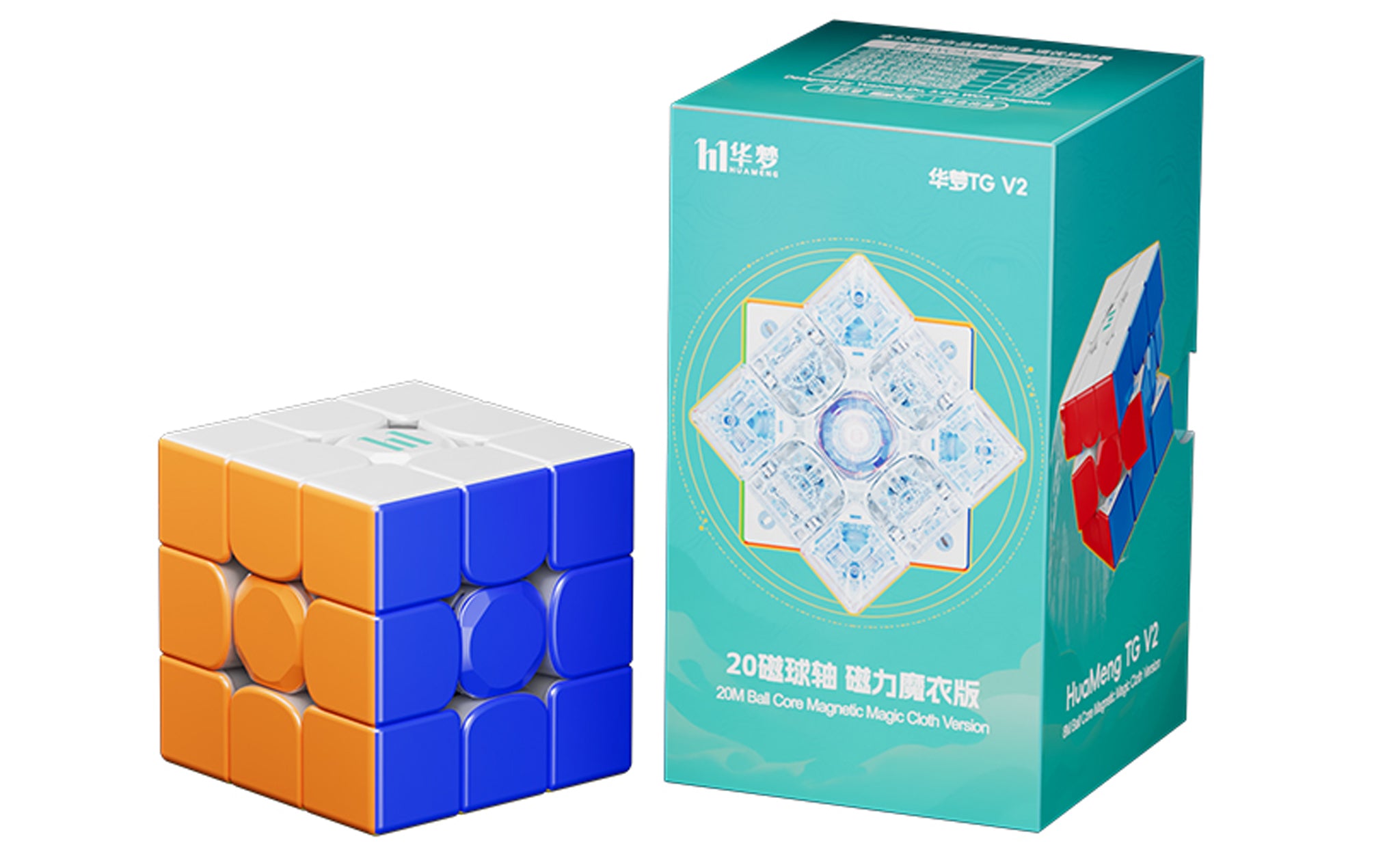 MoYu HuaMeng TG 3x3 V2 (Magnetic, 20-Magnet Ball-Core)