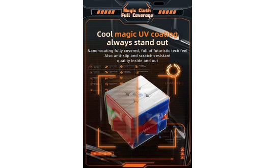 MoYu MeiLong 3x3 V2 (Magnetic, UV Coated) | SpeedCubeShop