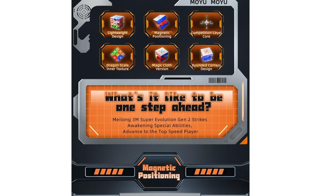 MoYu MeiLong 3x3 V2 (Magnetic, UV Coated) | SpeedCubeShop