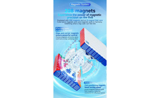 MoYu MeiLong 8x8 V3 (Magnetic, Ball-Core)