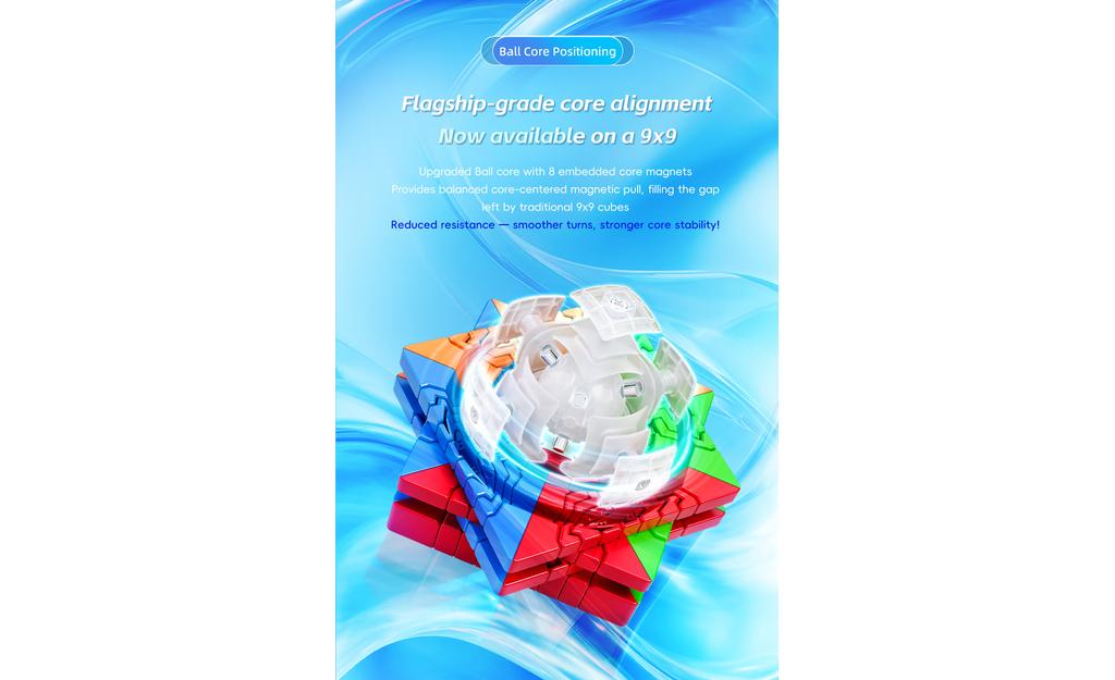 MoYu MeiLong 9x9 V3 (Magnetic, Ball-Core)