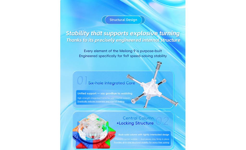 MoYu MeiLong 9x9 V3 (Magnetic, Ball-Core)