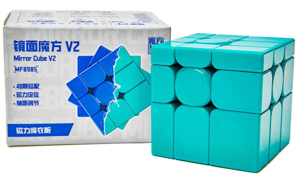 Moyu Mirror Cube V2 Magic Cube V2 Stickerloze spiegelkubus, originele Moyu Mirror Cube V2 Magic Cube V2 Stickerloze spiegelkubus, originele