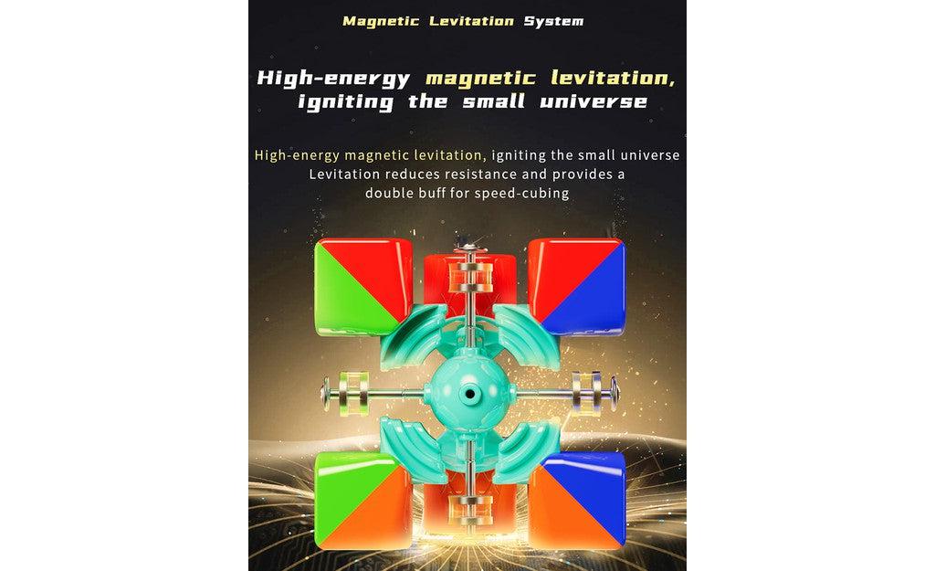 MoYu RS3 M 3x3 V5 (Magnetic, MagLev, Ball-Core, UV Coated) + Robot Box | SpeedCubeShop