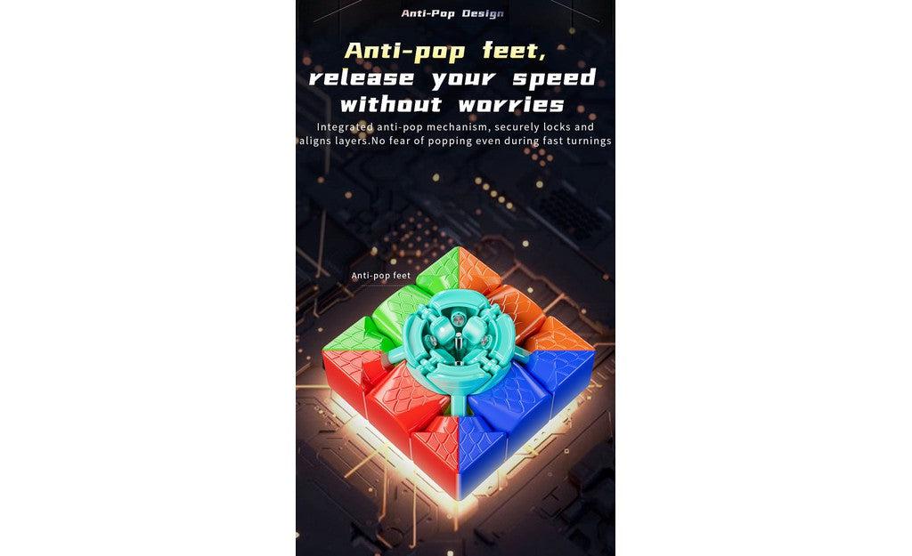 MoYu RS3 M 3x3 V5 (Magnetic, MagLev, Ball-Core, UV Coated) + Robot Box | SpeedCubeShop
