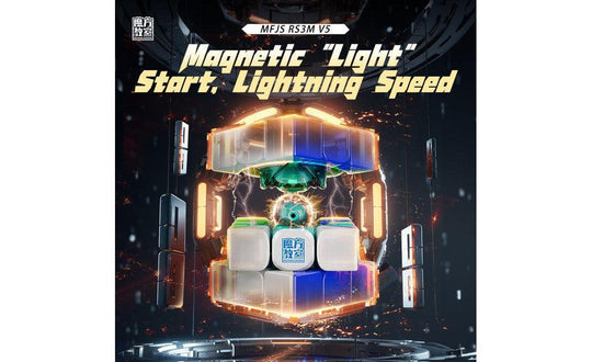 MoYu RS3 M 3x3 V5 (Magnetic, MagLev) + Robot Box | SpeedCubeShop