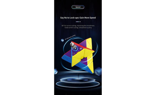 MoYu RS3 Pyraminx (Magnetic, MagLev) | SpeedCubeShop