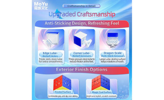 MoYu Super AoLong 3x3 (Magnetic, MagLev, 20-Magnet Ball-Core) | SpeedCubeShop