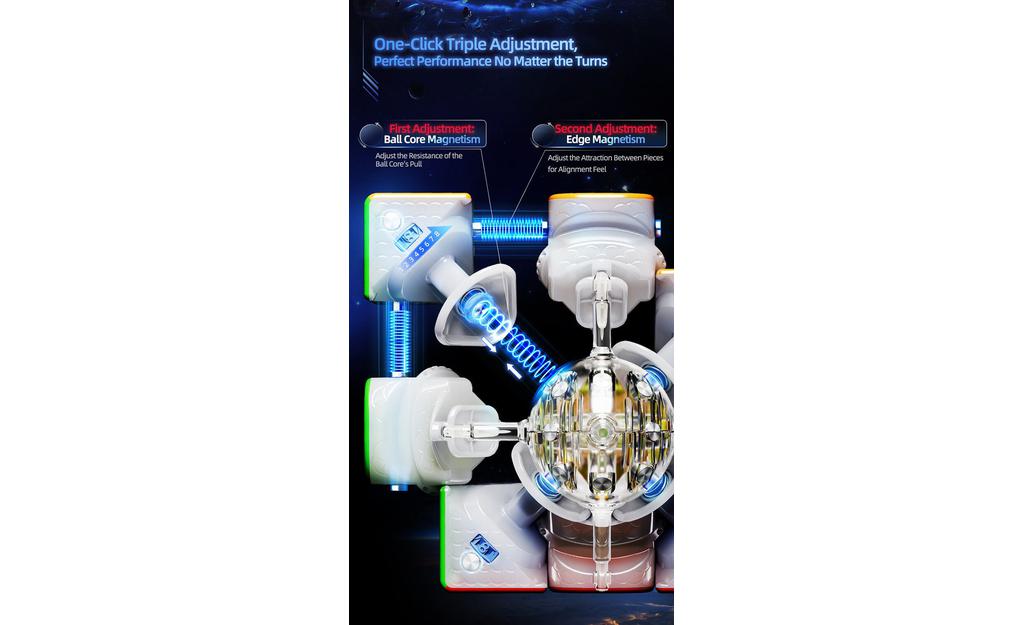 MoYu Super WeiLong 3x3 V2 (Magnetic, 20-Magnet Ball-Core, UV Coated) | SpeedCubeShop