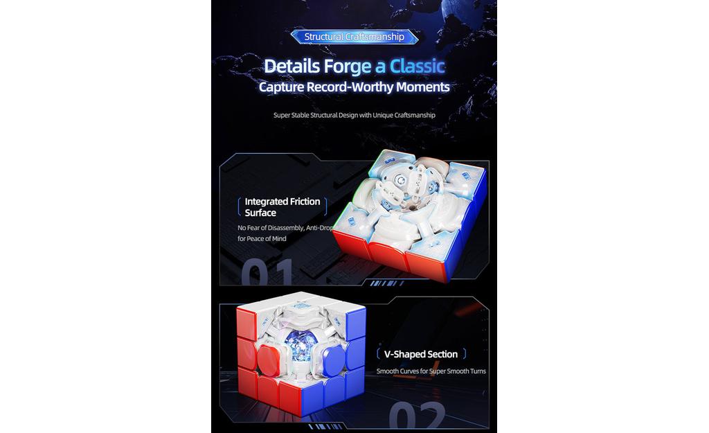 MoYu Super WeiLong 3x3 V2 (Magnetic, 20-Magnet Ball-Core, UV Coated) | SpeedCubeShop