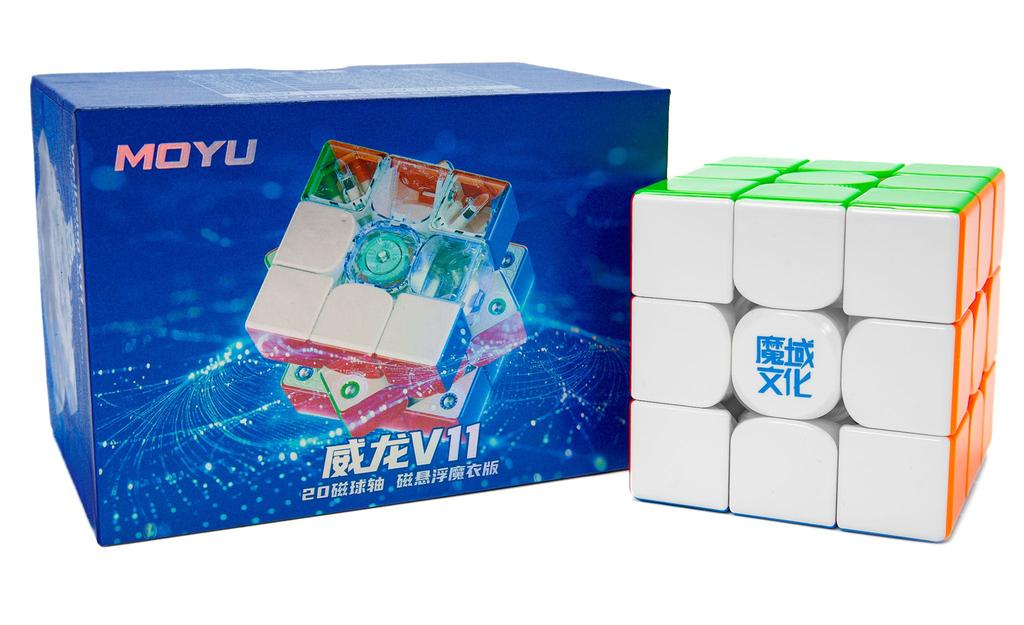 MoYu WeiLong 3x3 V11 (Magnetic, MagLev, 20-Magnet Ball-Core, UV Coated ...