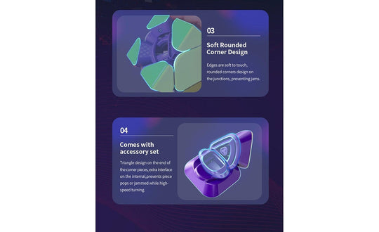 MoYu WeiLong Skewb (Magnetic, MagLev) | SpeedCubeShop