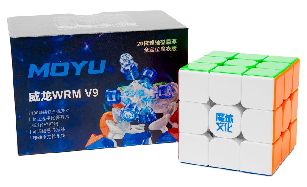 MoYu WeiLong WR M 3x3 V9 (Magnetic, MagLev, 20-Magnet Ball-Core, UV Coated) | SpeedCubeShop