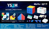 MoYu YS3 M 3x3 (Magnetic, MagLev) | SpeedCubeShop
