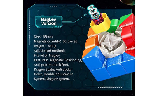 MoYu YS3 M 3x3 (Magnetic, MagLev) | SpeedCubeShop
