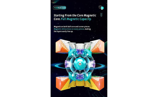 MoYu YS3 M 3x3 (Magnetic, MagLev, Ball-Core) | SpeedCubeShop