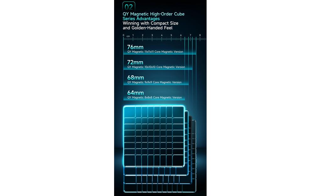 QiYi 11x11 (Magnetic, Ball-Core) | SpeedCubeShop