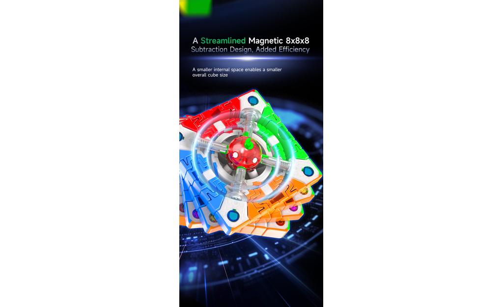 QiYi 8x8 (Magnetic, Ball-Core) | SpeedCubeShop