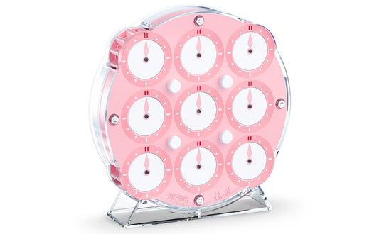 QiYi Clock (Magnetic) - Pink | SpeedCubeShop